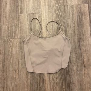 Workout crop top